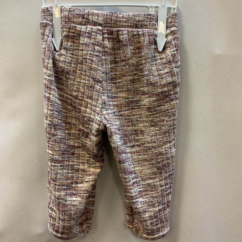 Pants: Brown Heathered