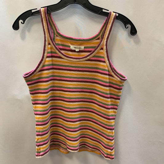 Shirt: Tank top Striped