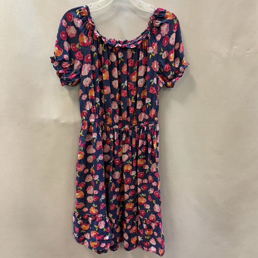 Dress: Short Sleeve Floral