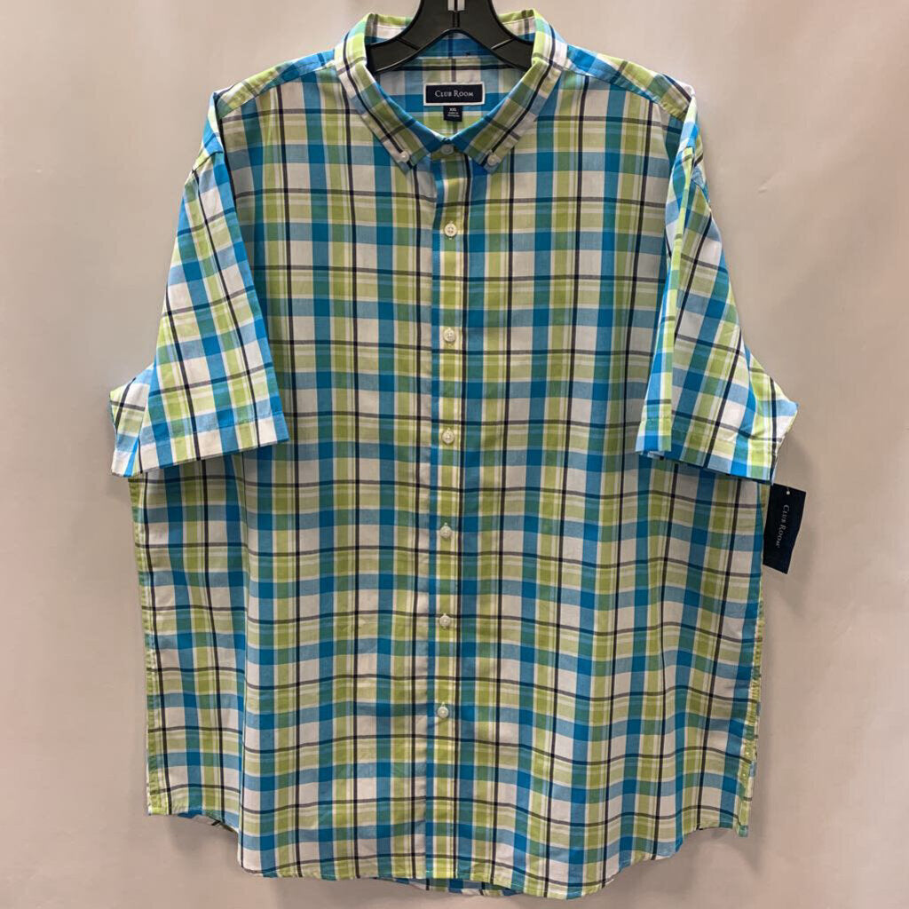Shirt: Short Sleeve Button Up