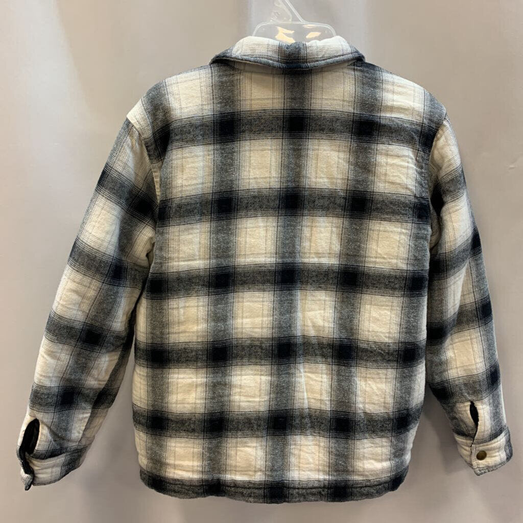 Jacket: Plaid Sherpa Lined