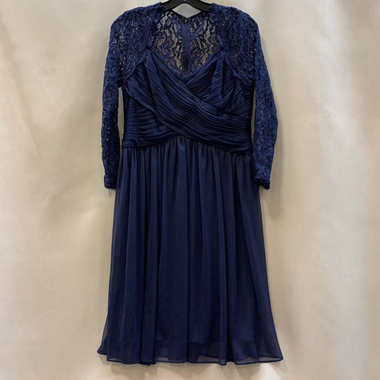 Dress Lace Sleeves Chiffon Cocktail