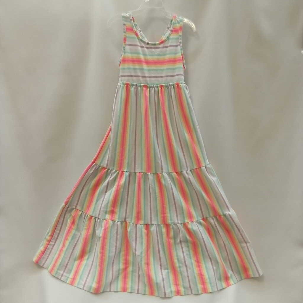 Dress Maxi Neon Stripe