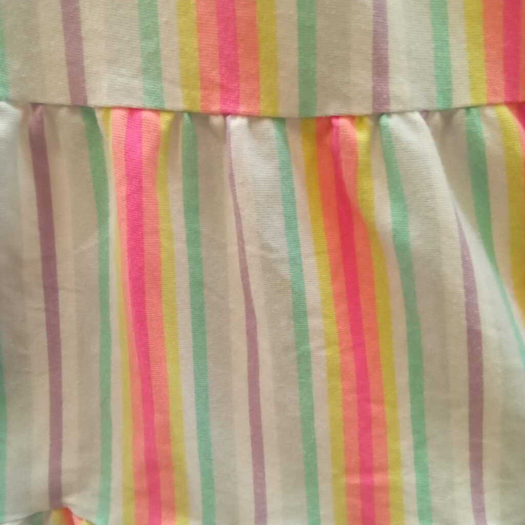 Dress Maxi Neon Stripe
