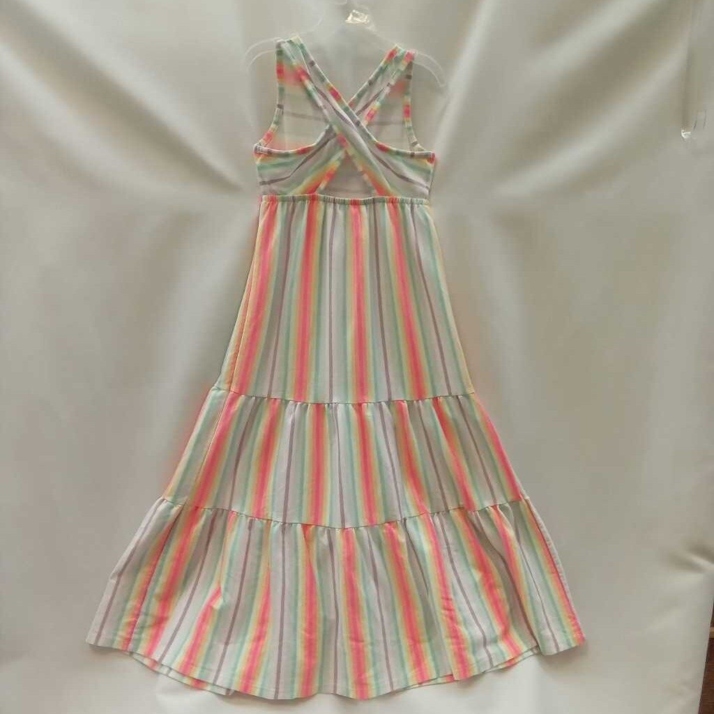 Dress Maxi Neon Stripe
