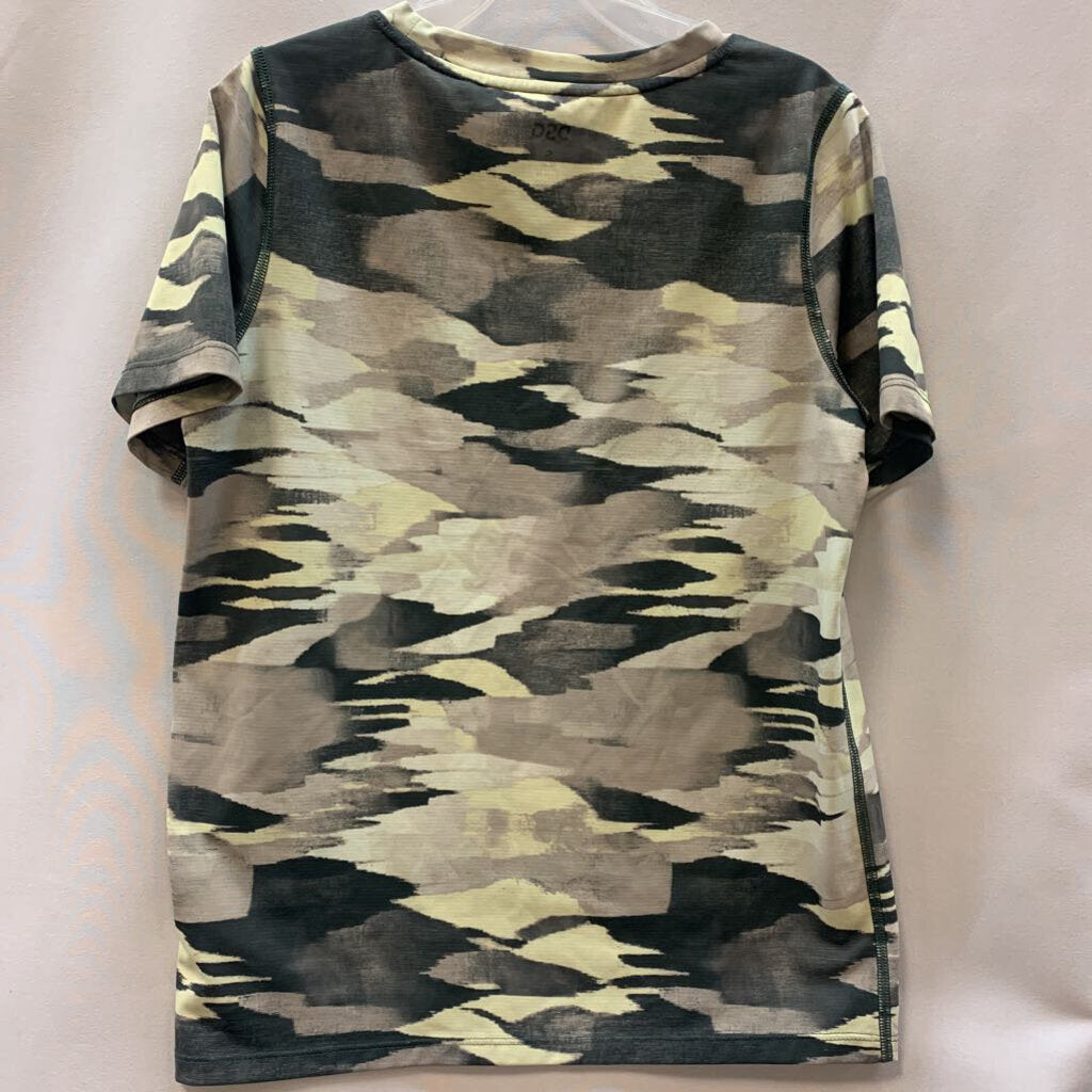 Shirt: Short Sleeve Camo Athletic