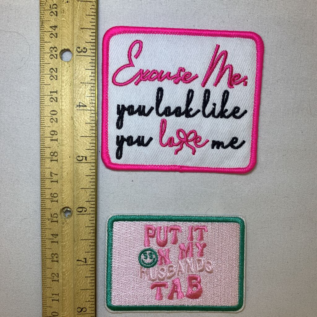 Patches: Sold Individually