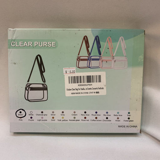 Bag: Clear Stadium Cross Body