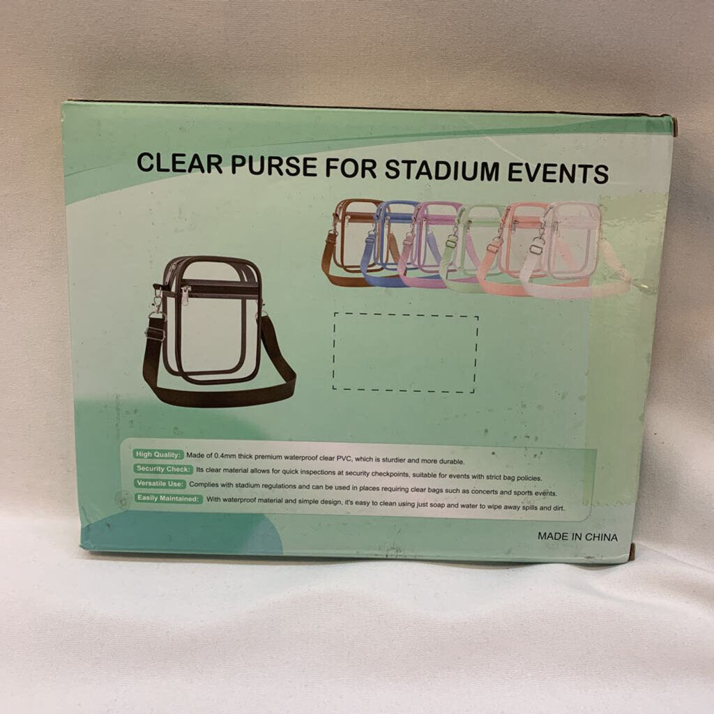 Bag: Clear Stadium Cross Body