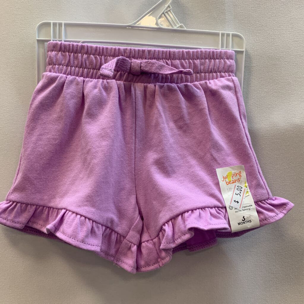 Shorts: Ruffled Leg
