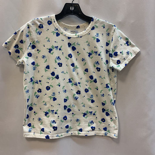 Shirt: Short Sleeve Flower with Stems