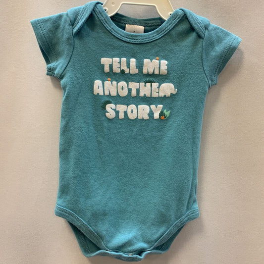 Onesie: Short Sleeve Elephant Story