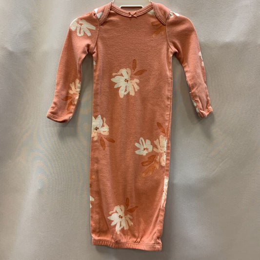 Sleeper Gown Long Sleeve Flower