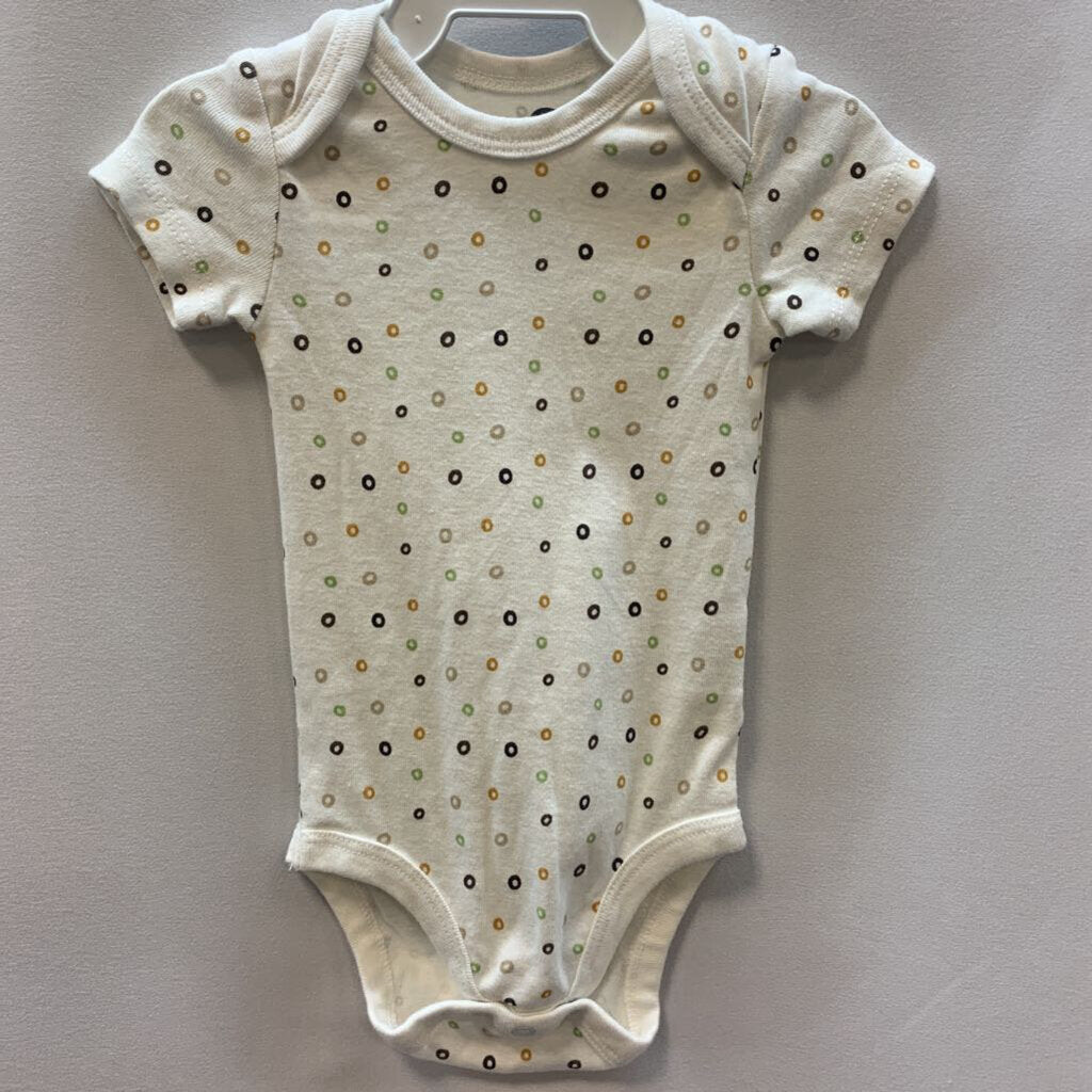 Onesie Short Sleeve Dot Multicolor