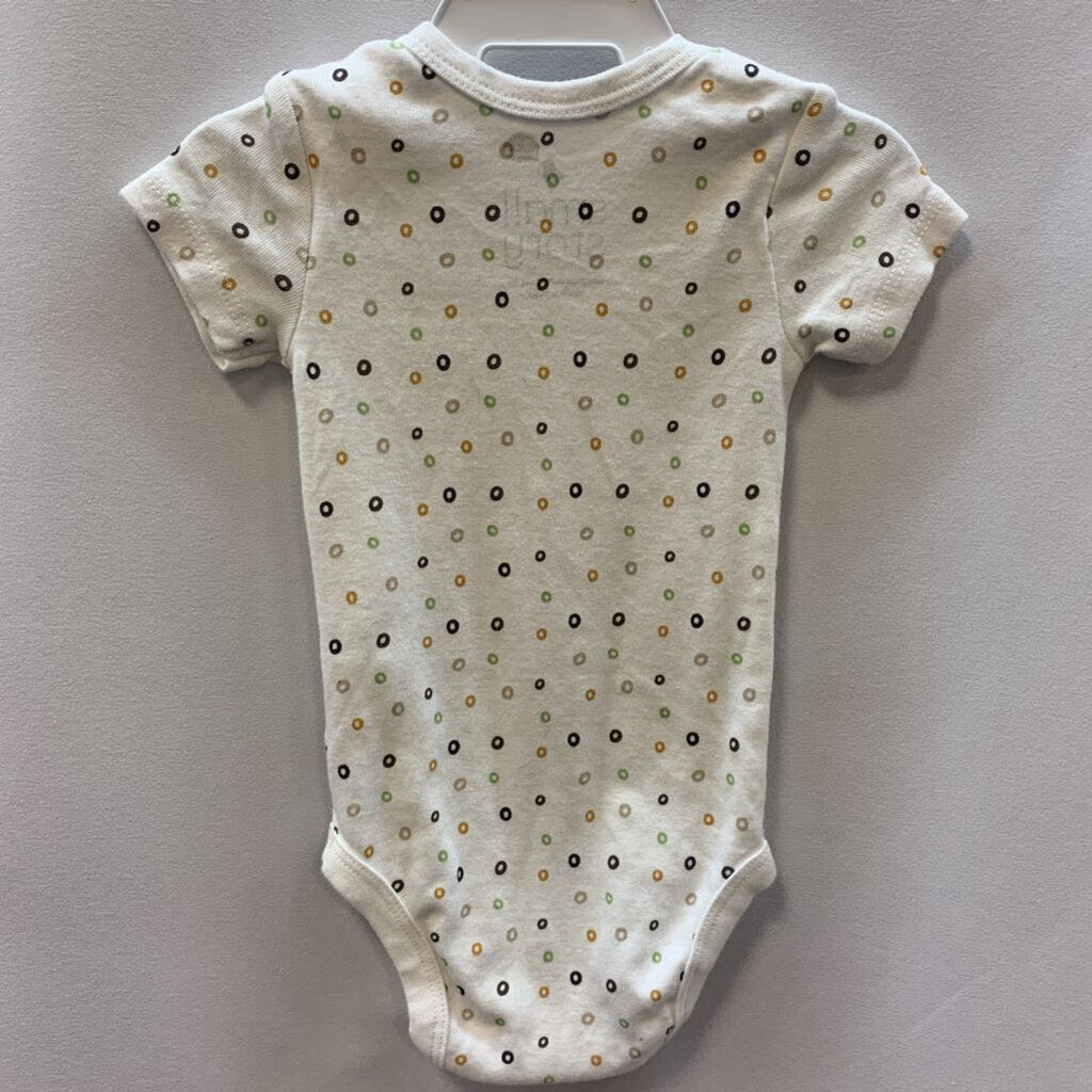 Onesie Short Sleeve Dot Multicolor