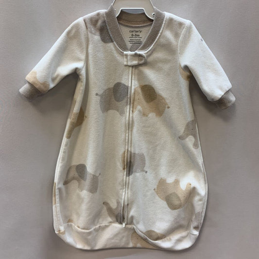 SleepSack Long Sleeve Elephants Fleece