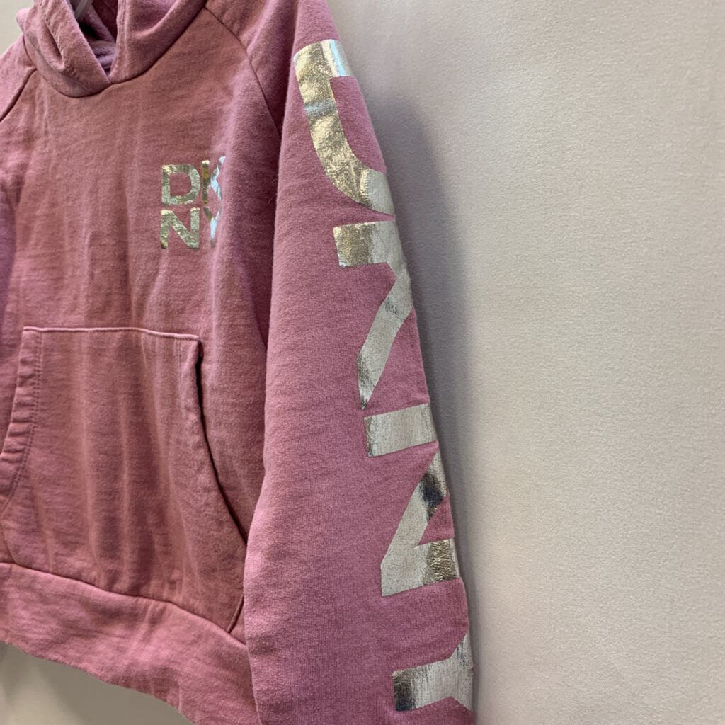 Hoodie: Silver Letters on Sleeves