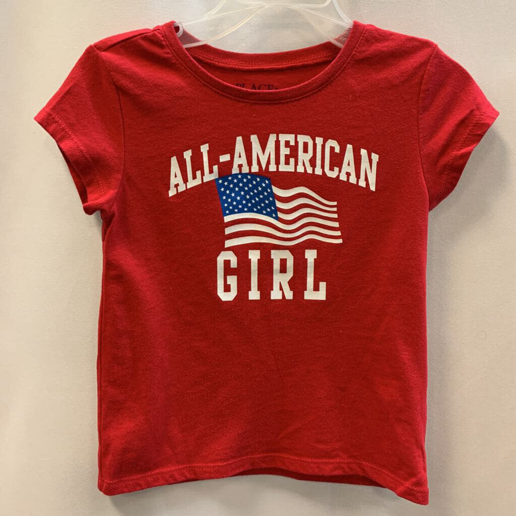 Shirt: All American Girl Flag