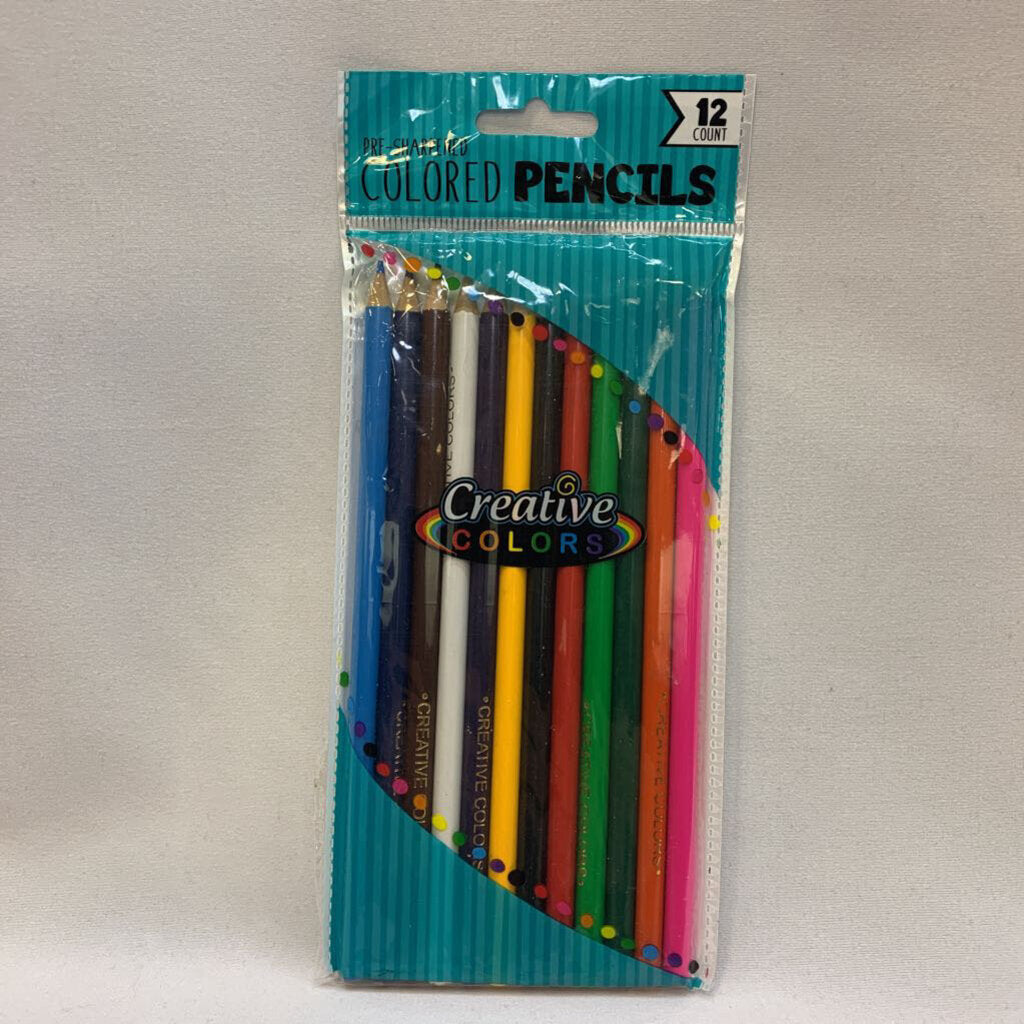 Craft: Colored Pencils 12 Ct