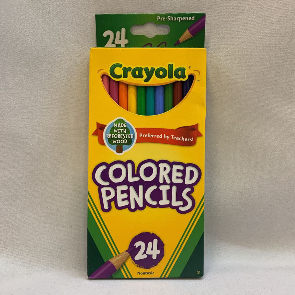 Craft: Colored Pencils 24 Ct.
