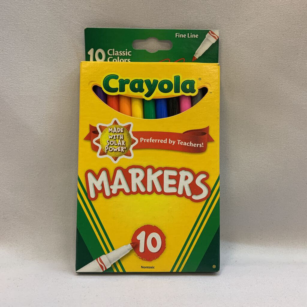 Craft: Fine Tip Markers 10 Ct.