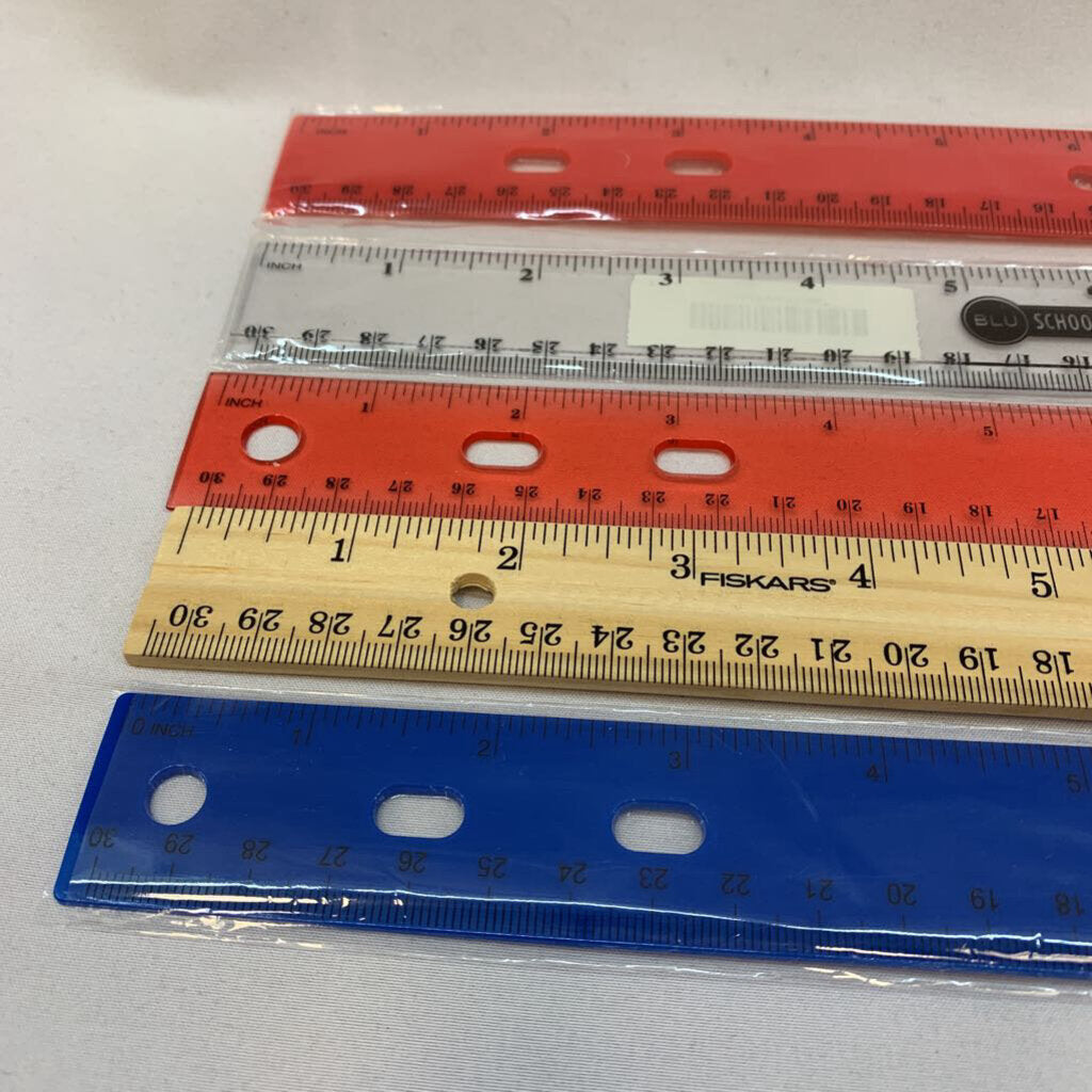 12 Inch Ruler (assorted)