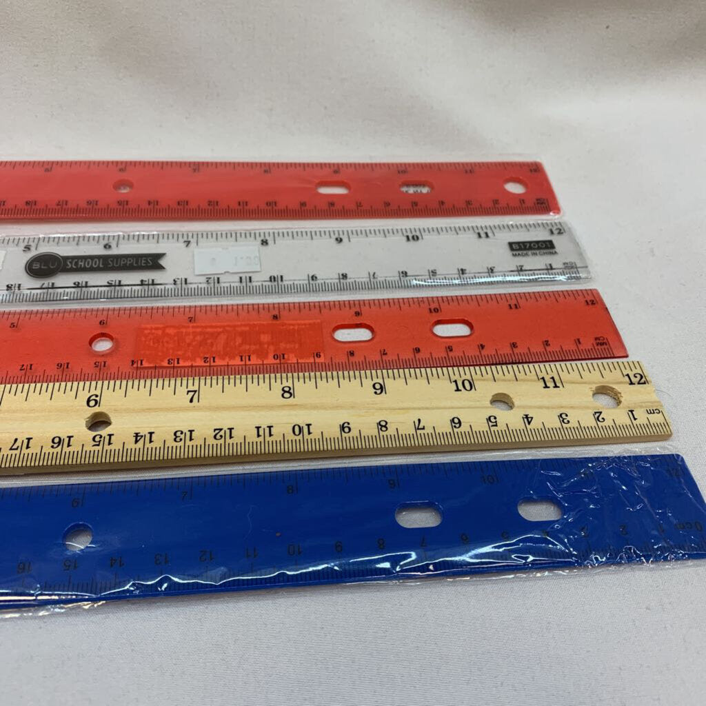 12 Inch Ruler (assorted)