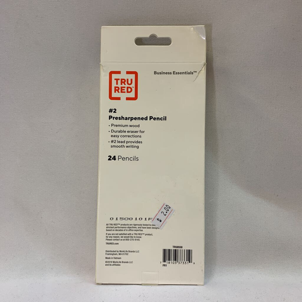 Craft: Pre-Sharpened Pencils 24 Ct