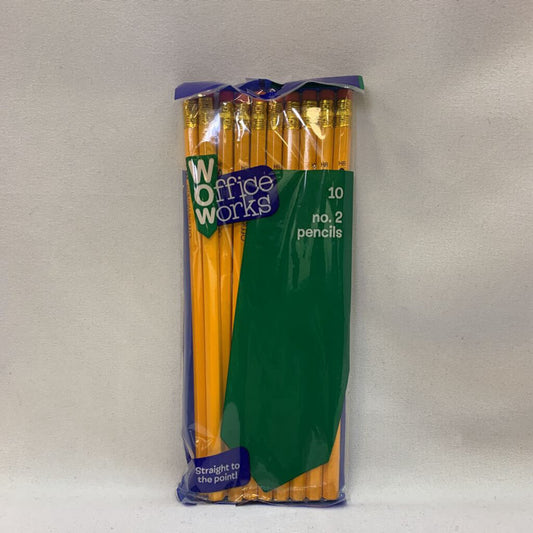 Craft: No. 2 Pencils 10 Ct