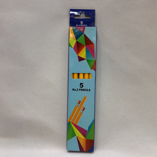 Craft: No 2 Pencil 5 Ct