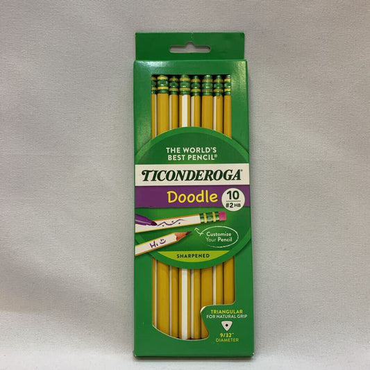 Craft: No 2 Pencil 10 Ct Doodle