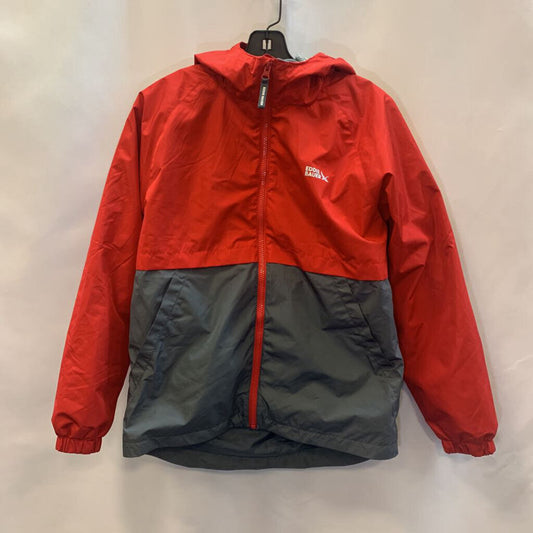 Coat: Windbreaker Fleece Lined Hoodie