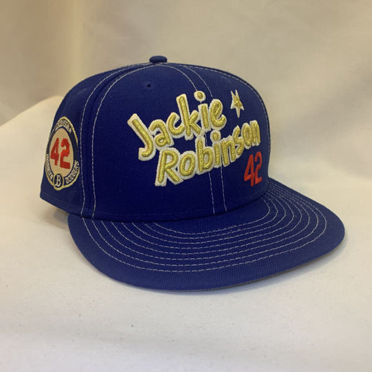 Hat Brooklyn Dodgers Robinson 42 Gold New Era