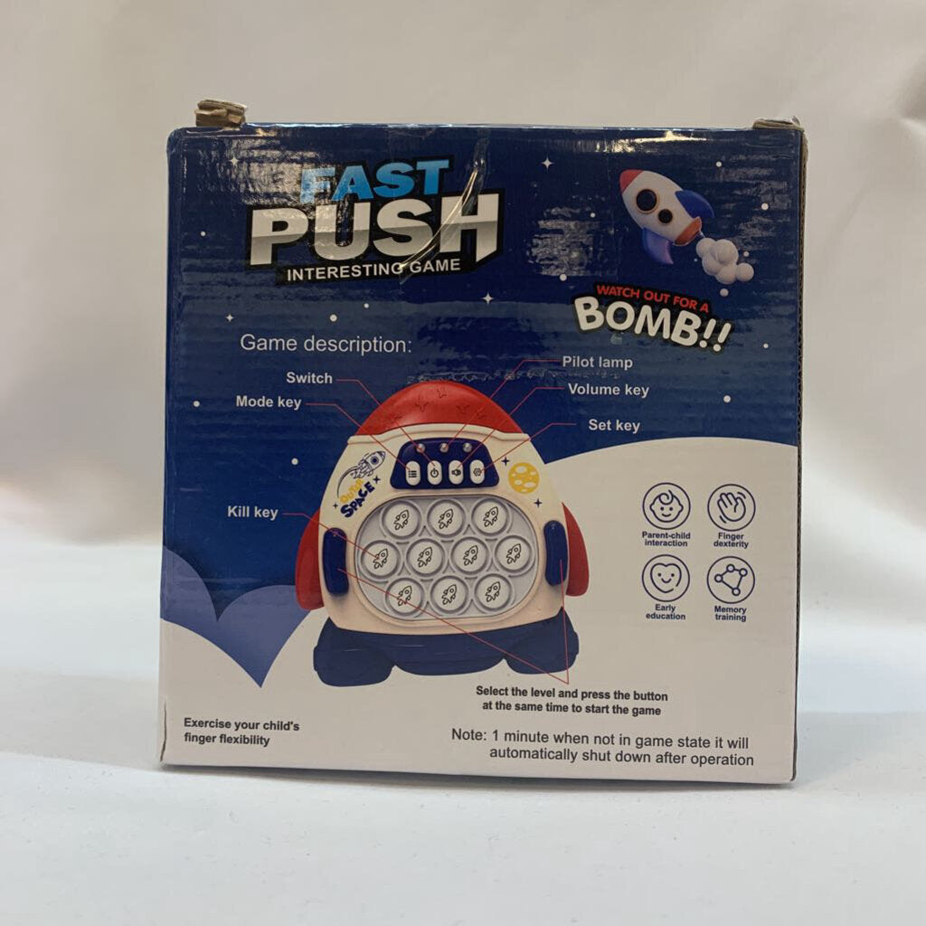 Rocket Fast Push Game Fidget