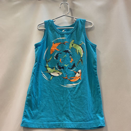 Shirt: Tank Top Sharks