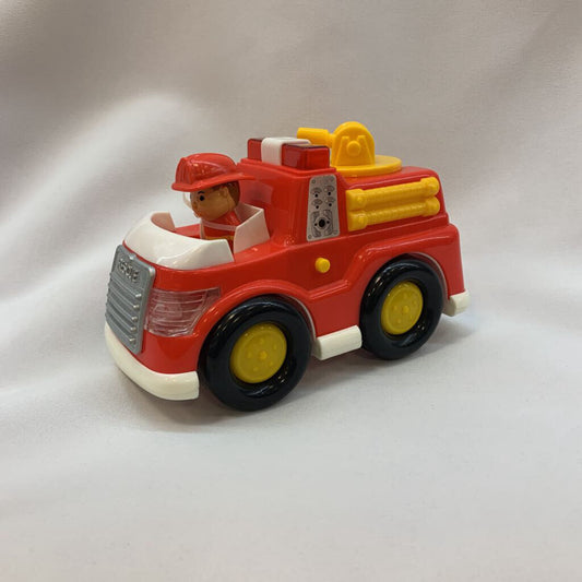 Fire Truck with Fire Fighter