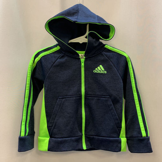 Sweatshirt: Hoodie Zip Stripe