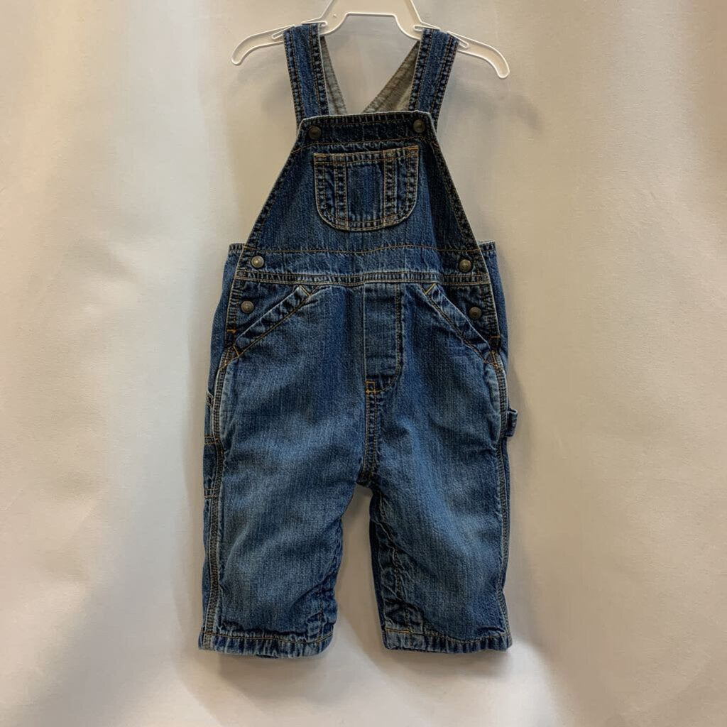 Overalls: Denim Long with Jersey Lining