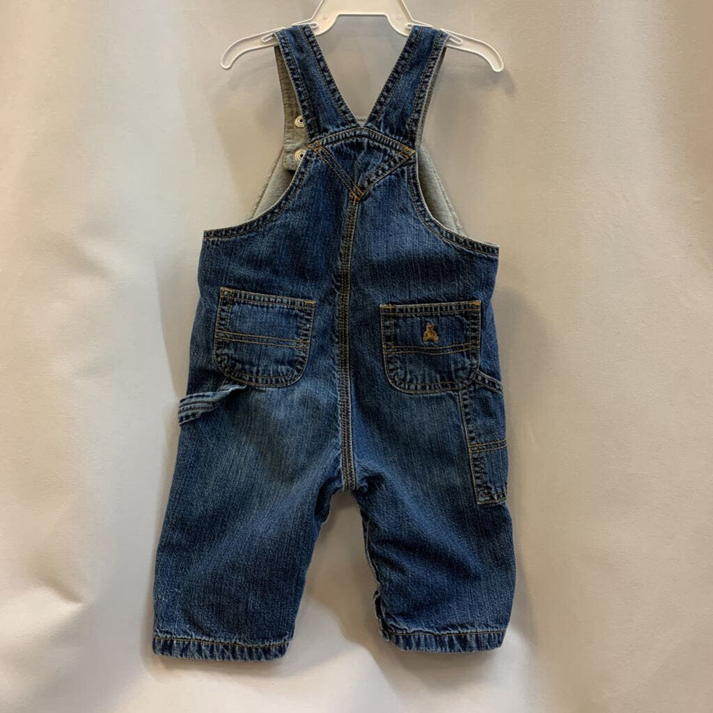 Overalls: Denim Long with Jersey Lining