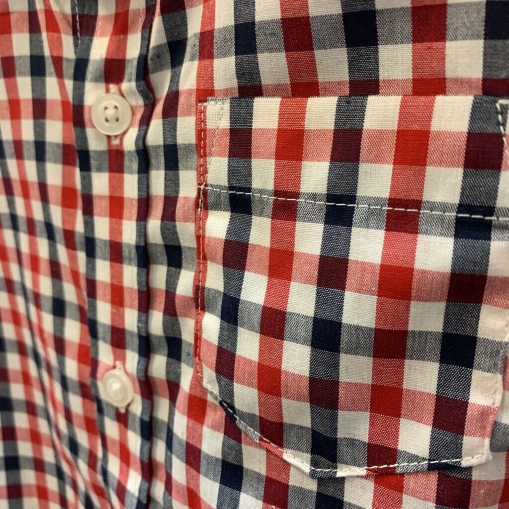 Long Sleeve Shirt: Button-Down Plaid