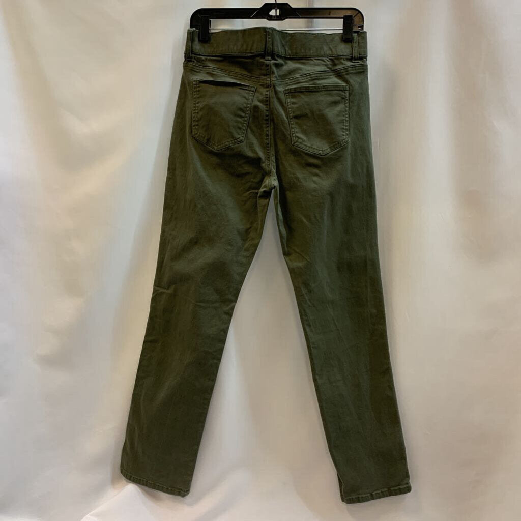 Pants: High Rise Straight Shape Effect