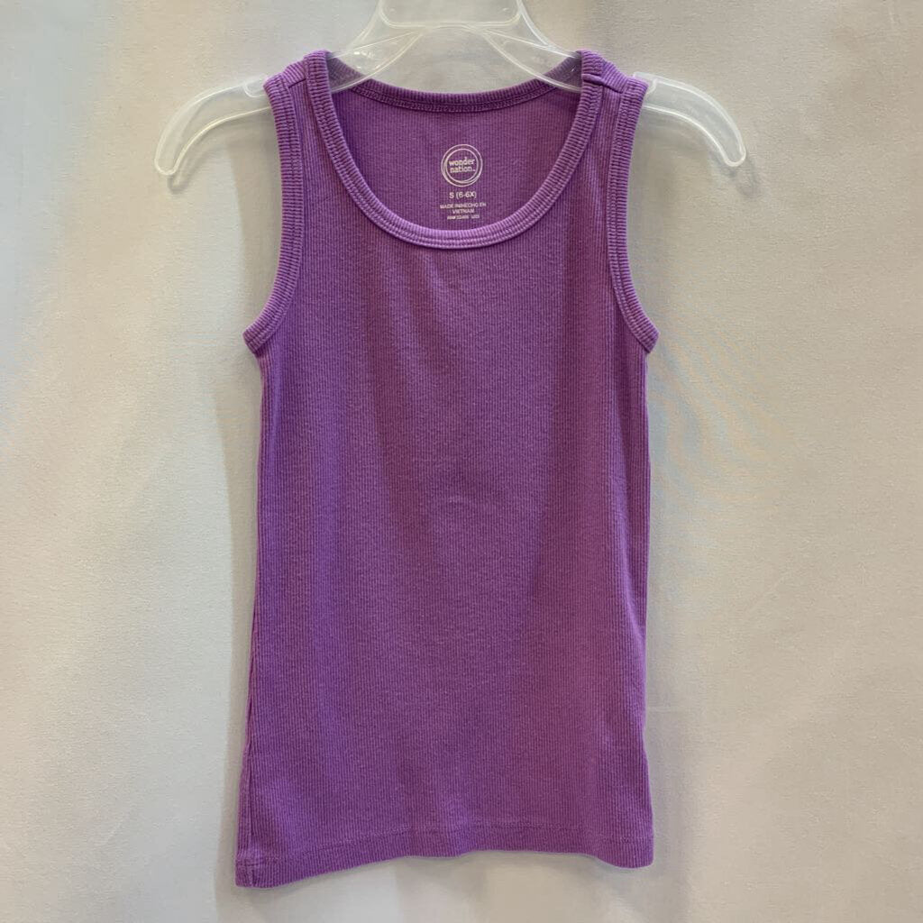 Shirt: Tank Top Ribbed Basic