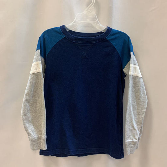 Shirt: Long Sleeve Solid with Strip Sleeve