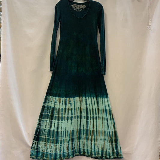 Dress: Long Sleeve Tie Dye
