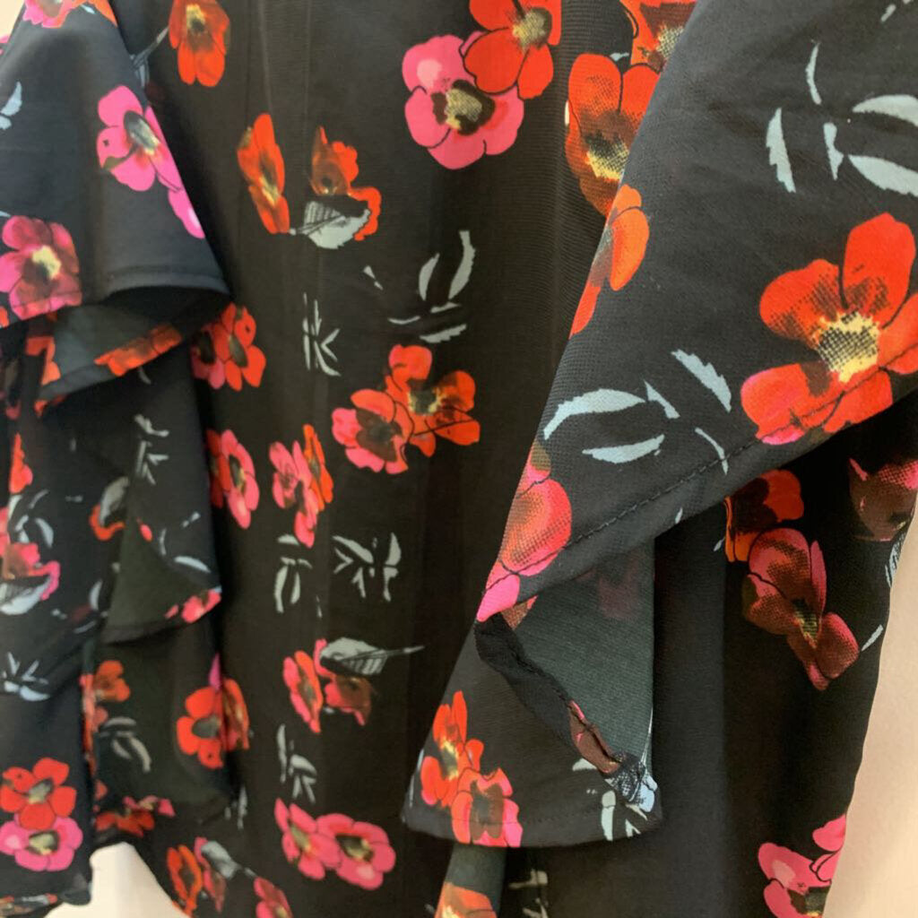 Shirt: Cold Shoulder Floral