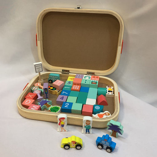 Kiddie Concept City Blocks 45 Pc