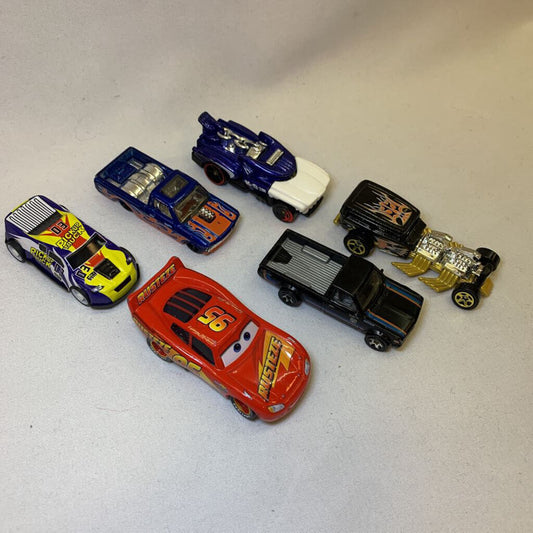 6 Pc Cars and Trucks