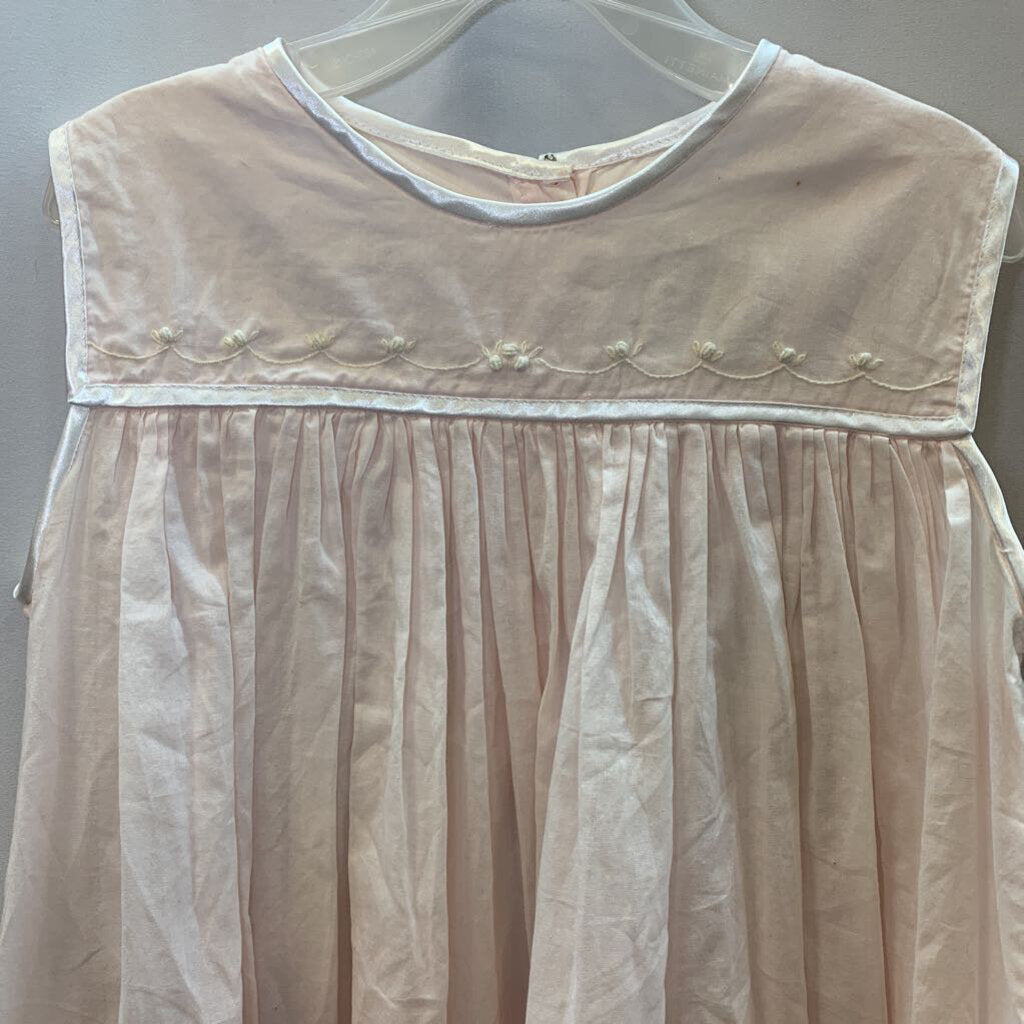 Dress: Tank with Neck Embroidery