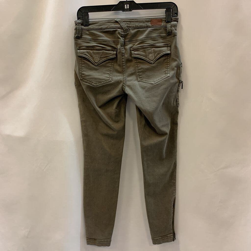 Pants: Zip Ankle Skinny Jeans