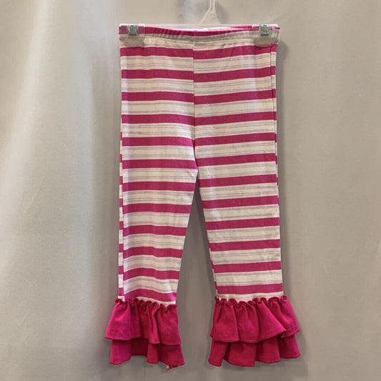Pants: Striped with Ruffle Ankles